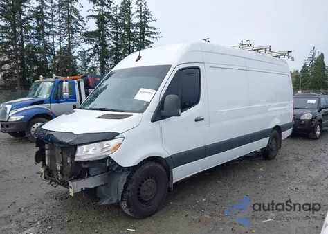 2021 Mercedes-Benz Sprinter 2500 High Roof V6 z USA, uszkodzony, nr VIN W1Y4ECHY3MT059414